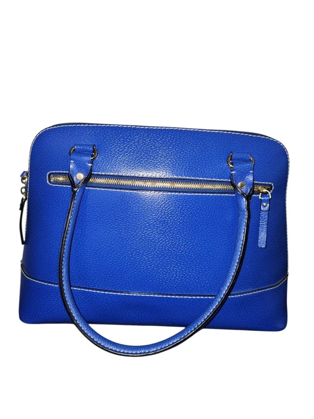 Kate Spade Electric Blue Leather Dome Satchel - Picture 2 of 13